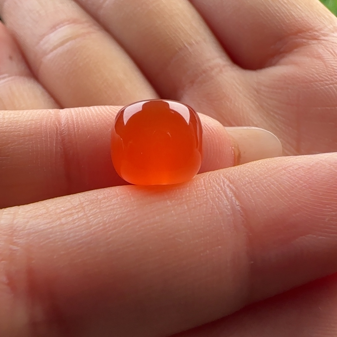 南红玛瑙未镶嵌老型9.7*8.6