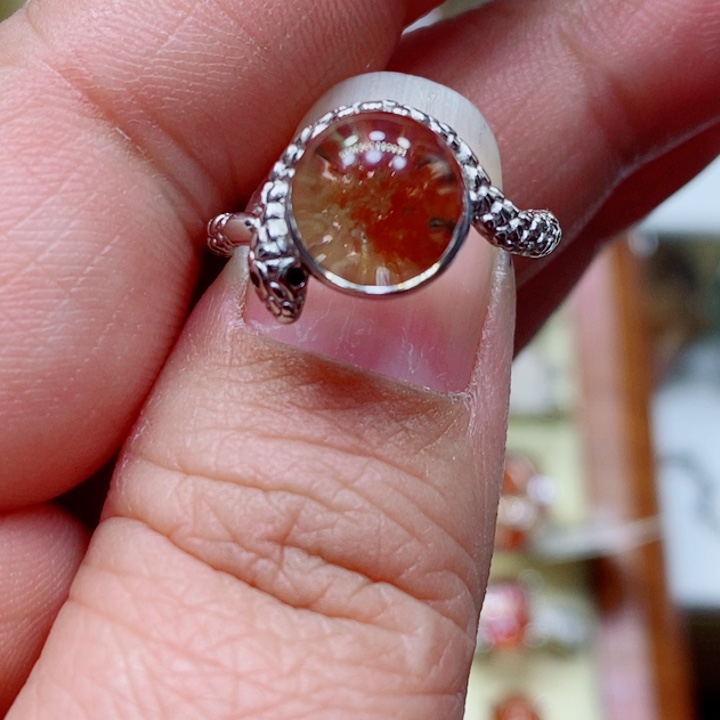 水晶戒指未镶嵌水晶