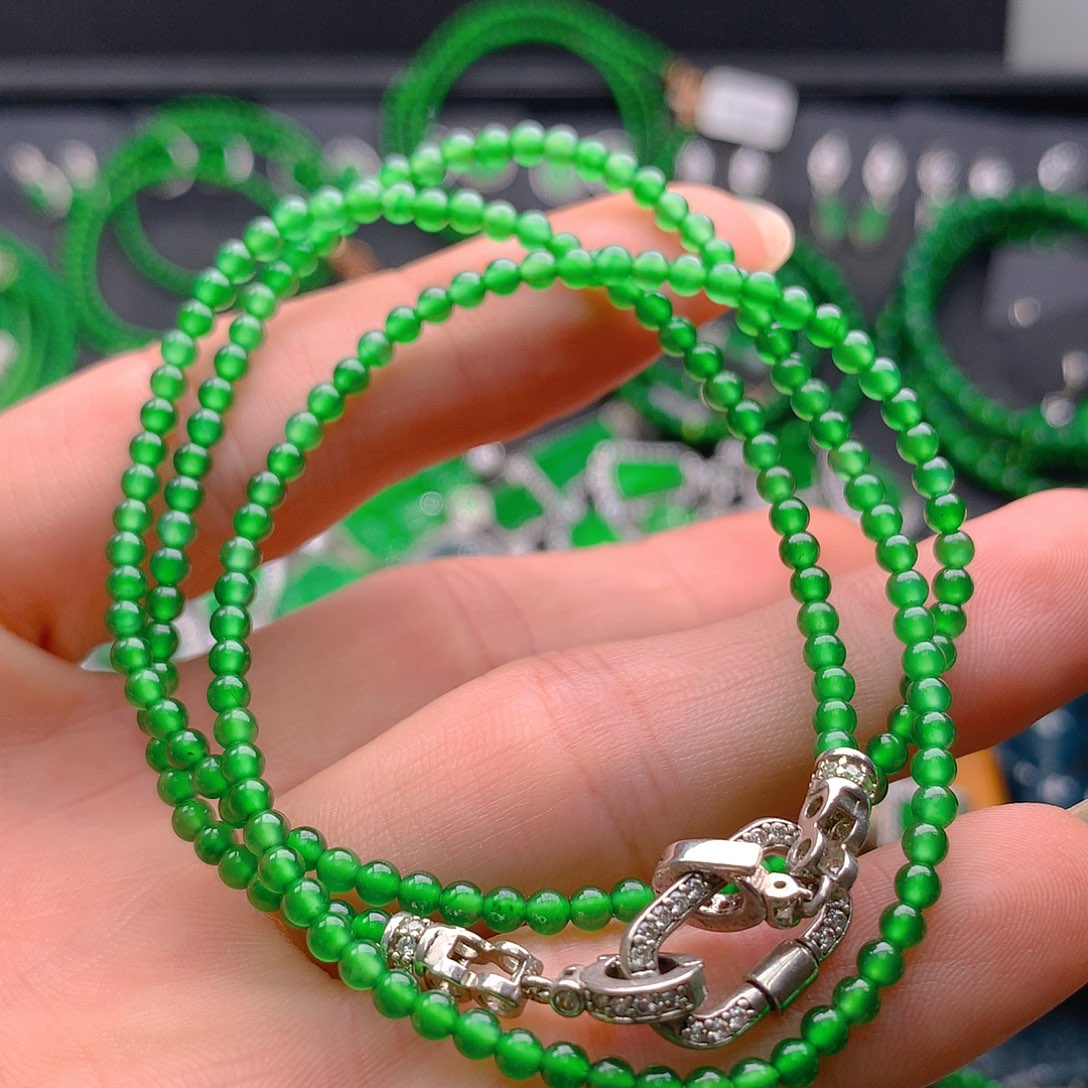 未镶嵌手链翡翠翡翠3.0