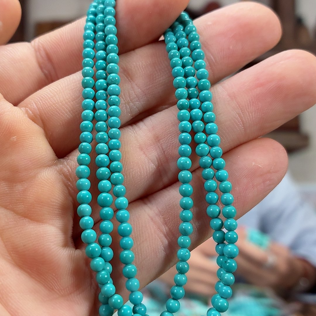 未镶嵌绿松石耳饰