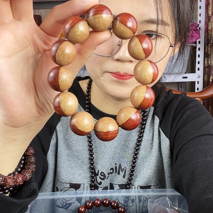 【闪购商品】东非黑黄檀（紫光檀）紫檀2.0阴阳木