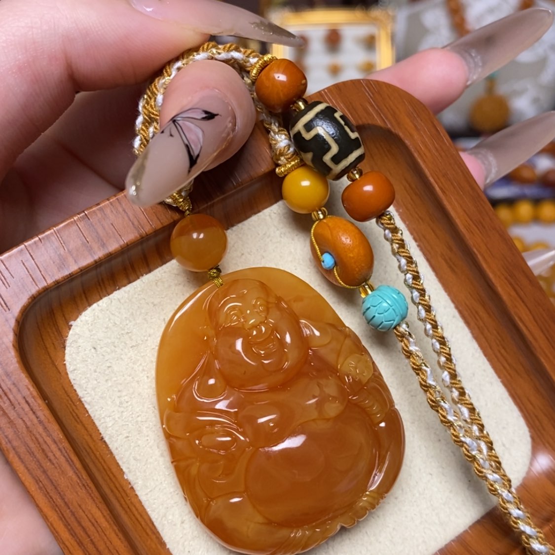 【闪购商品】蜜蜡颈饰未镶嵌