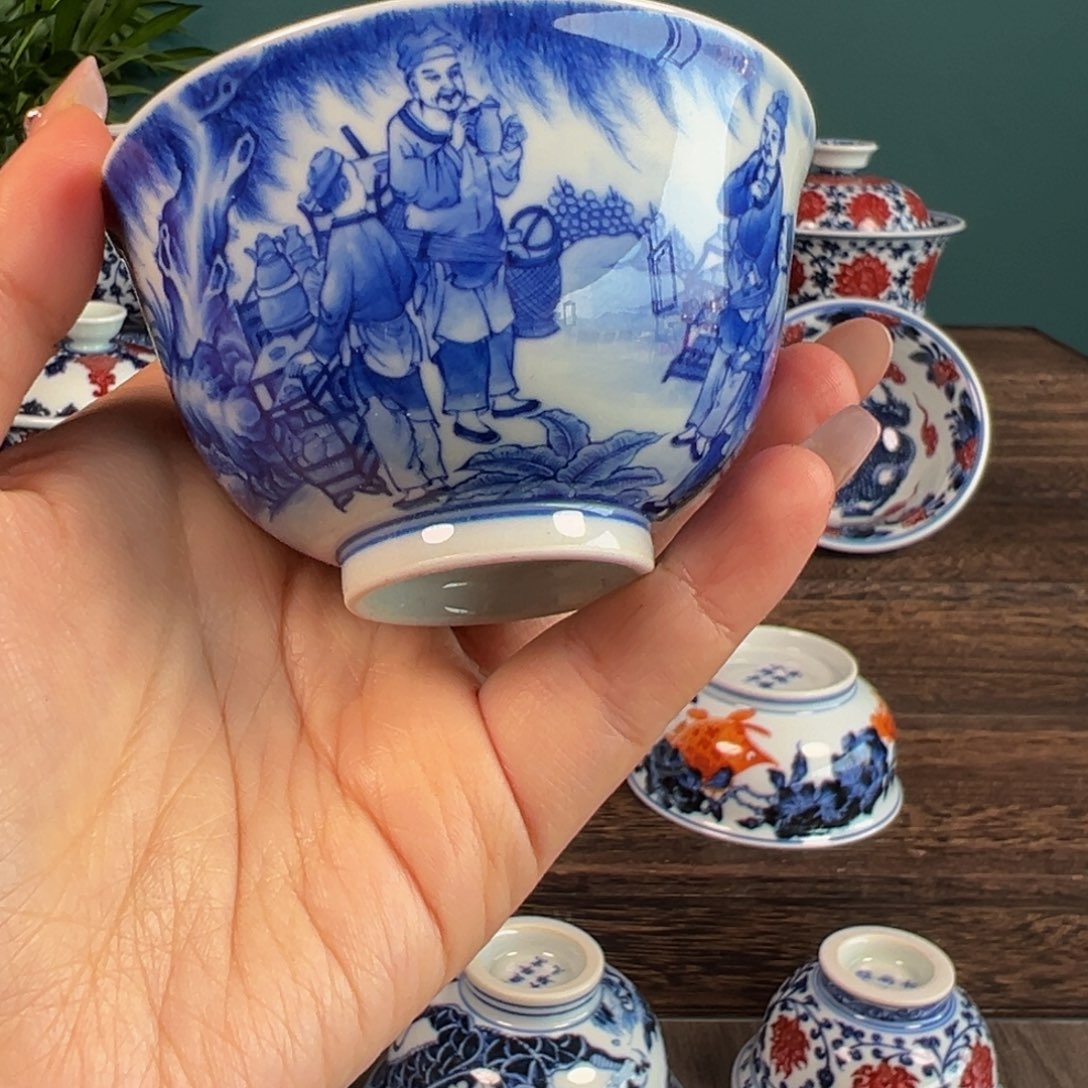 杯子景德镇手工手绘陶瓷