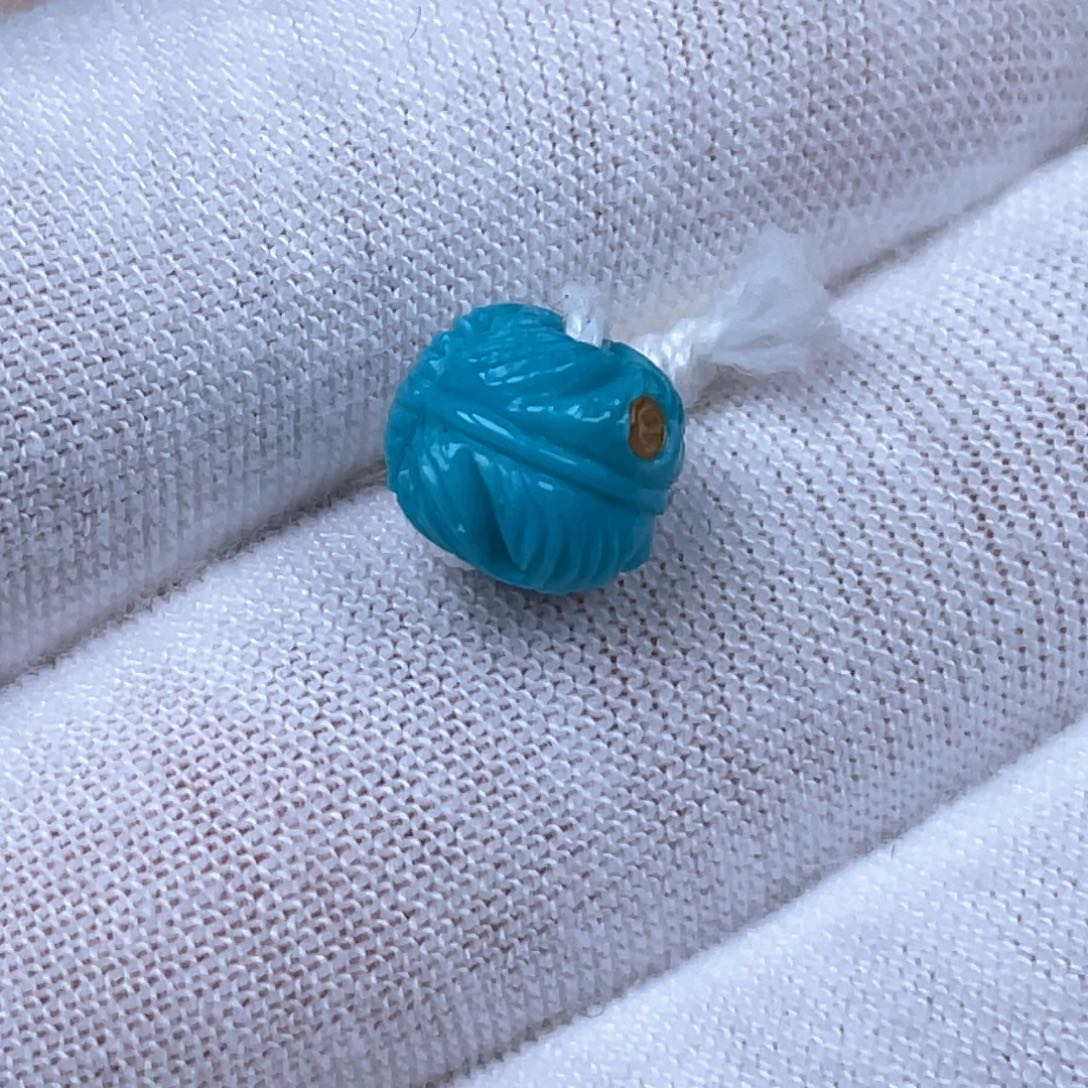 绿松石未镶嵌颈饰9✖️7.5mm