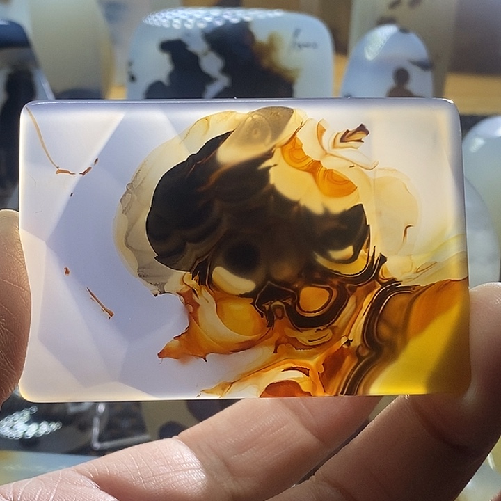 未镶嵌颈饰玛瑙/玉髓