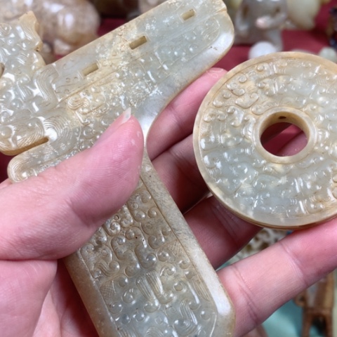 未镶嵌和田玉挂件