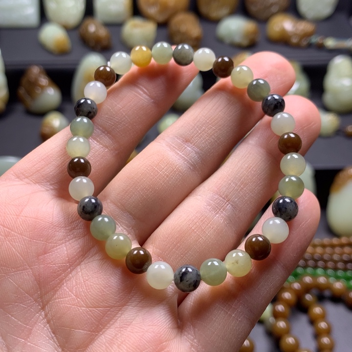 和田玉（糖玉）未镶嵌手串