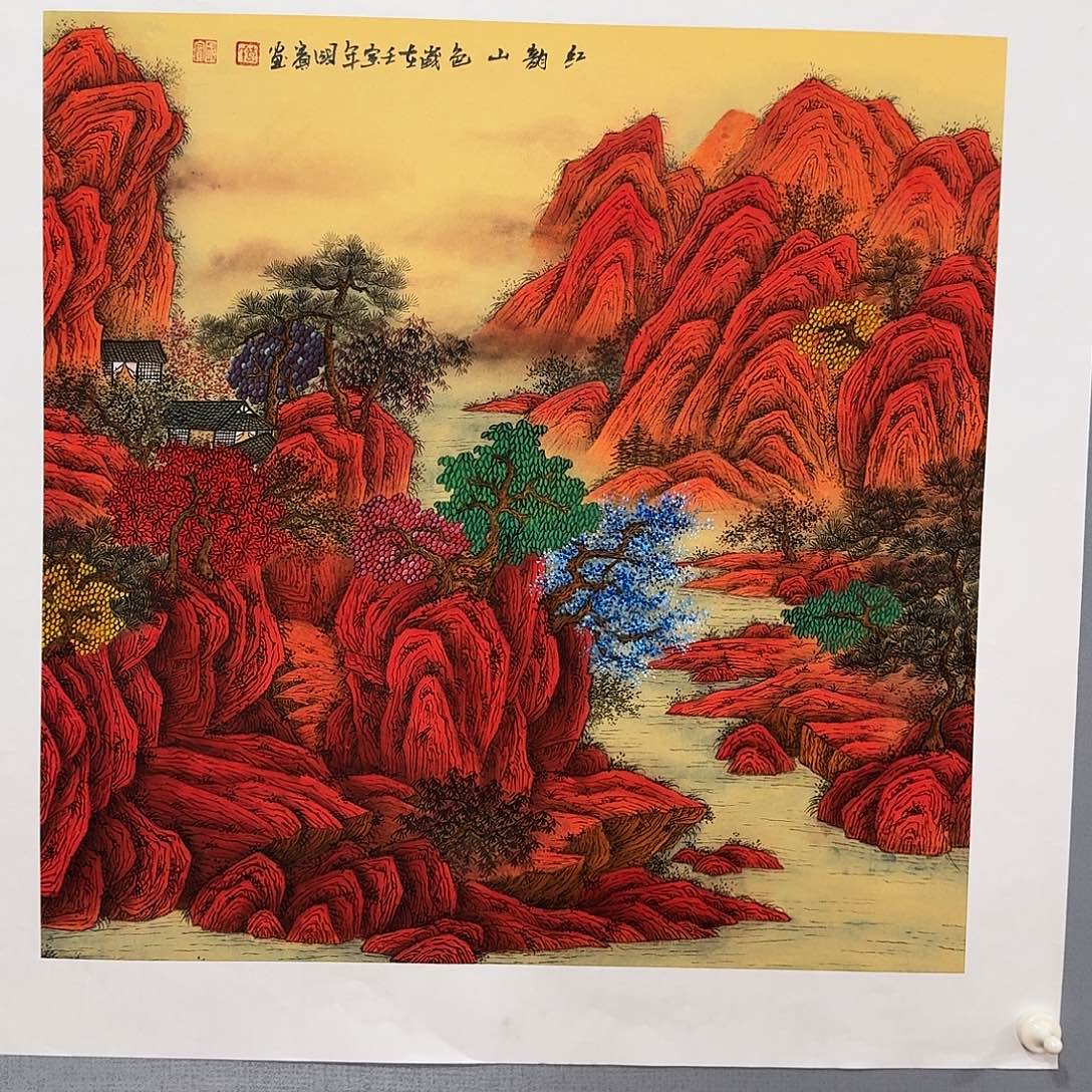 国画莫国宾老师国画精品