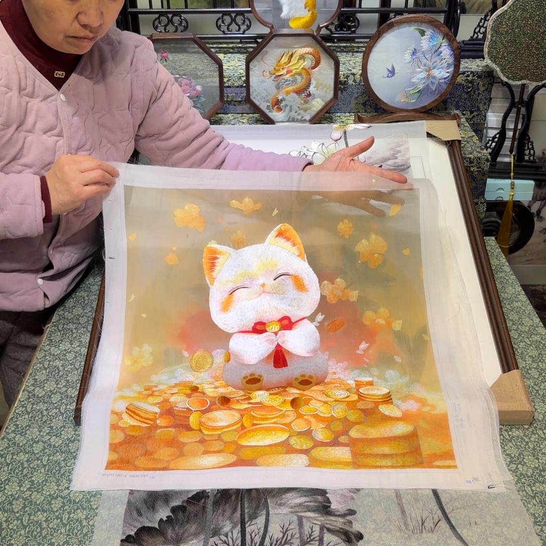 刺绣手工苏绣工艺