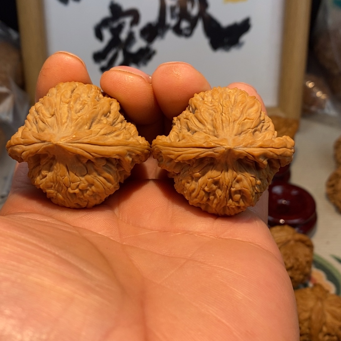 文玩核桃把件45尺全品南疆