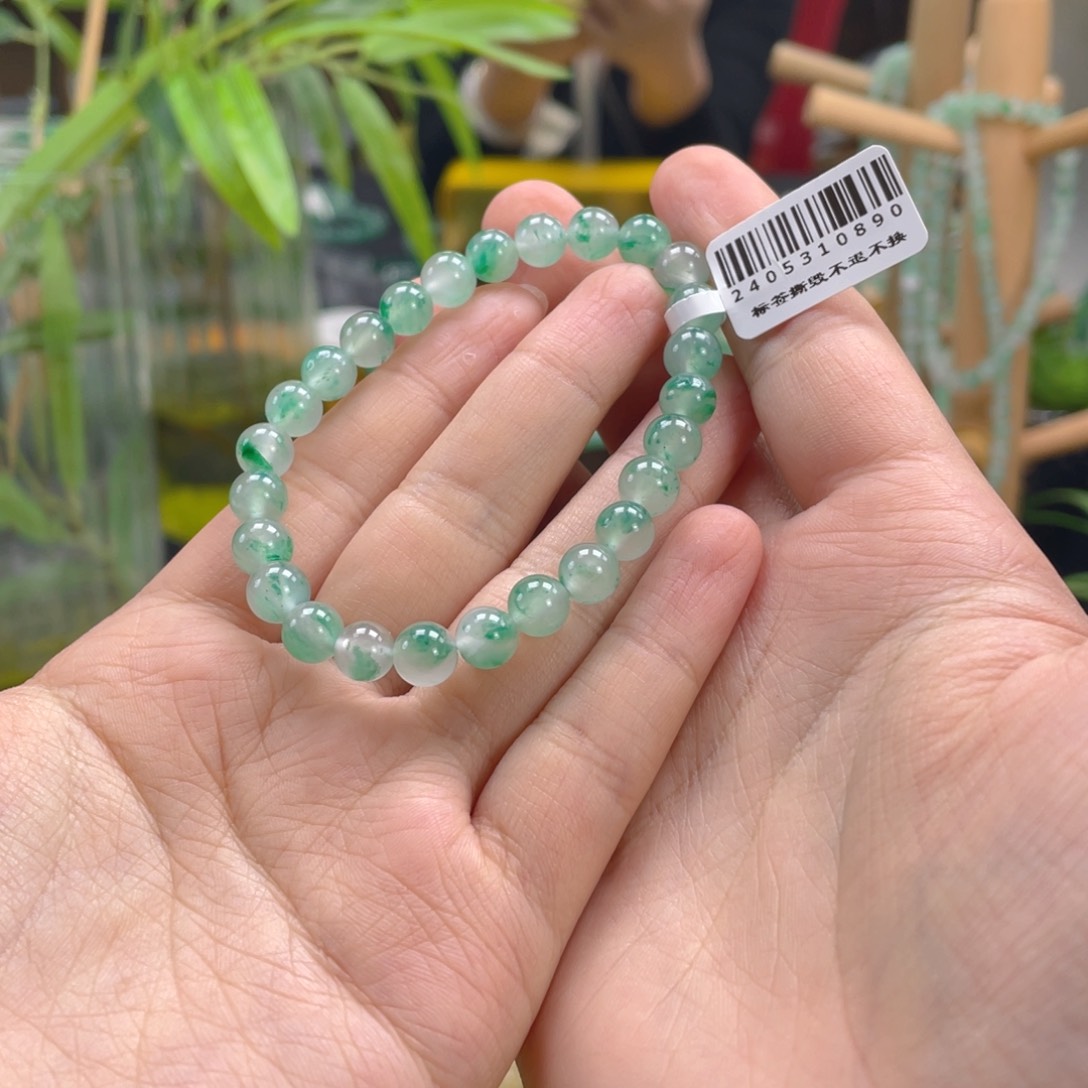 石英质玉手链未镶嵌墨*