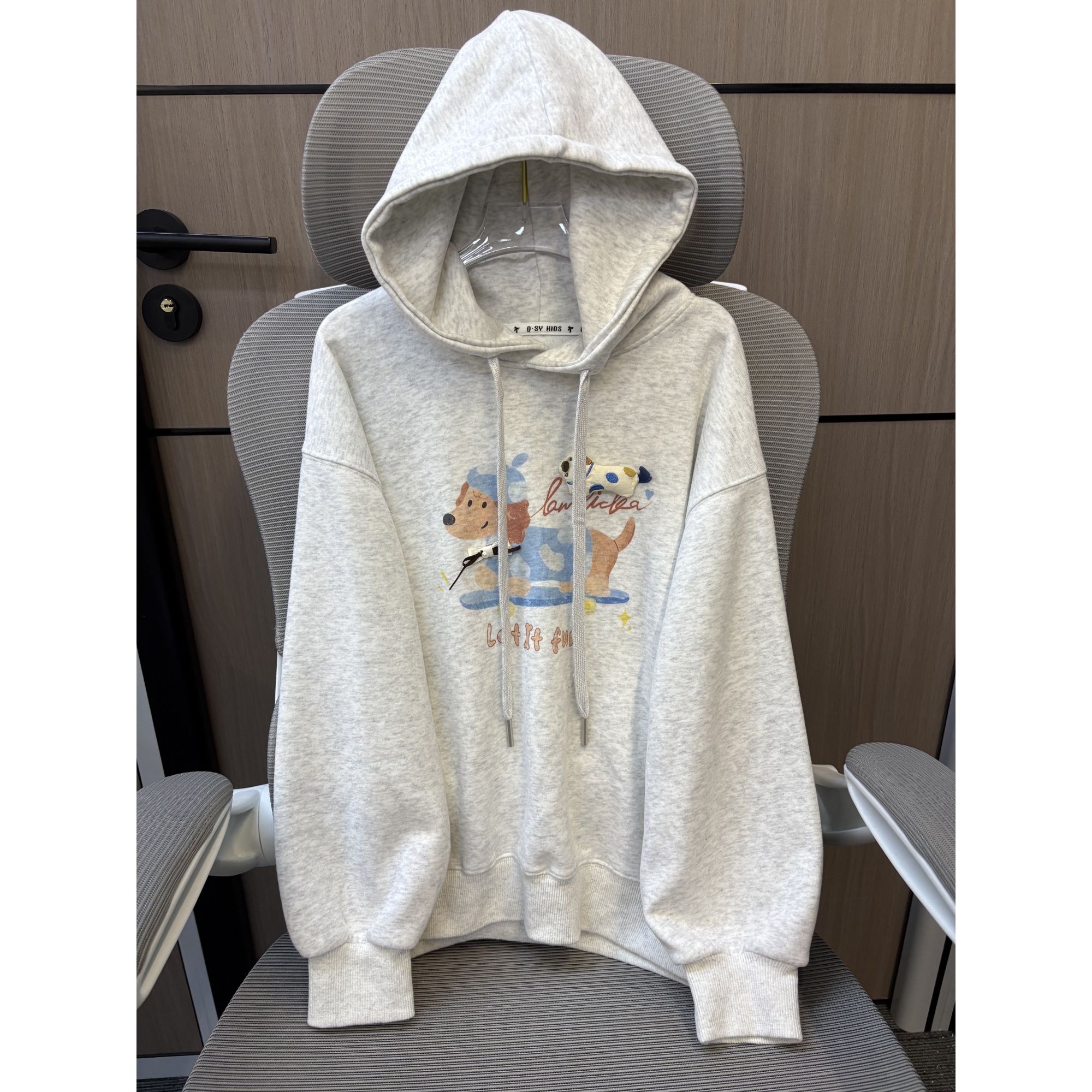 【清货】2025秋潮流立体腊肠狗连帽卫衣 D632 632  Q Q3