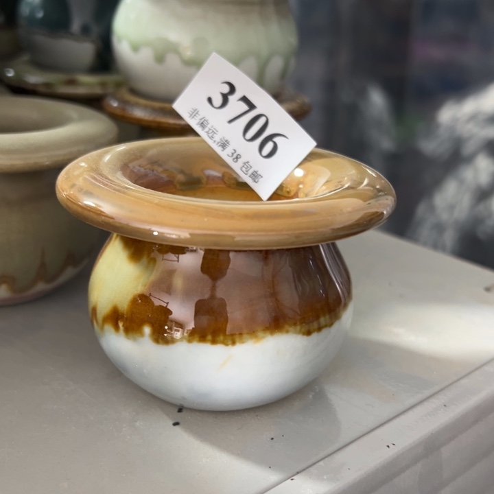 活动价30包邮景德镇手工花盆