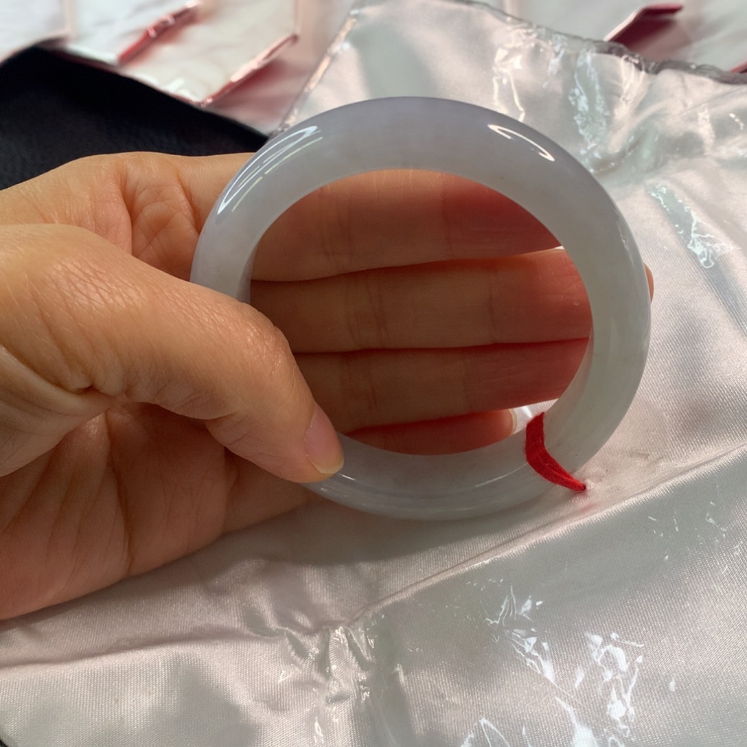 翡翠未镶嵌手镯翡翠手镯56.7