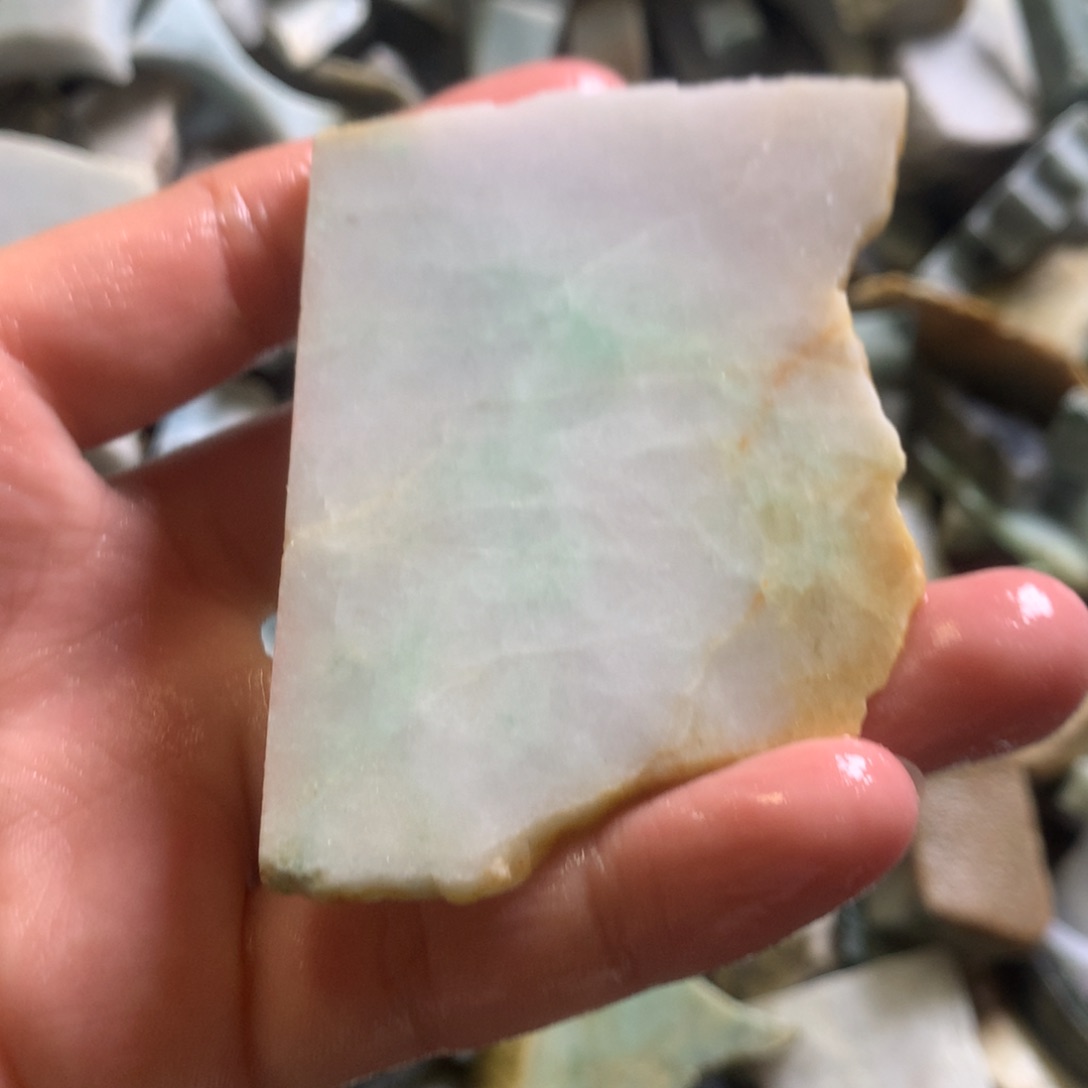 翡翠颈饰未镶嵌缅甸翡翠