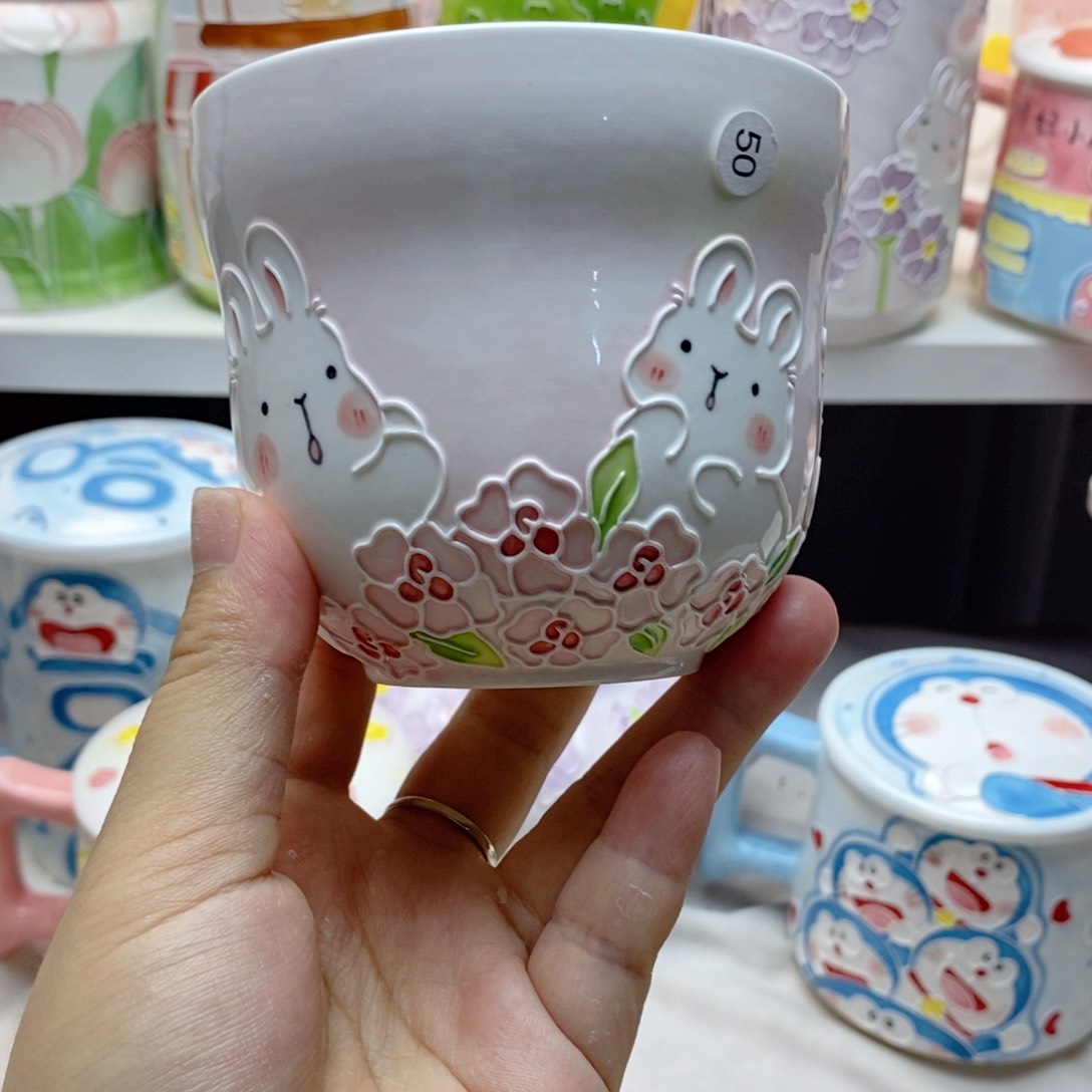 手绘手工制作陶瓷微瑕50