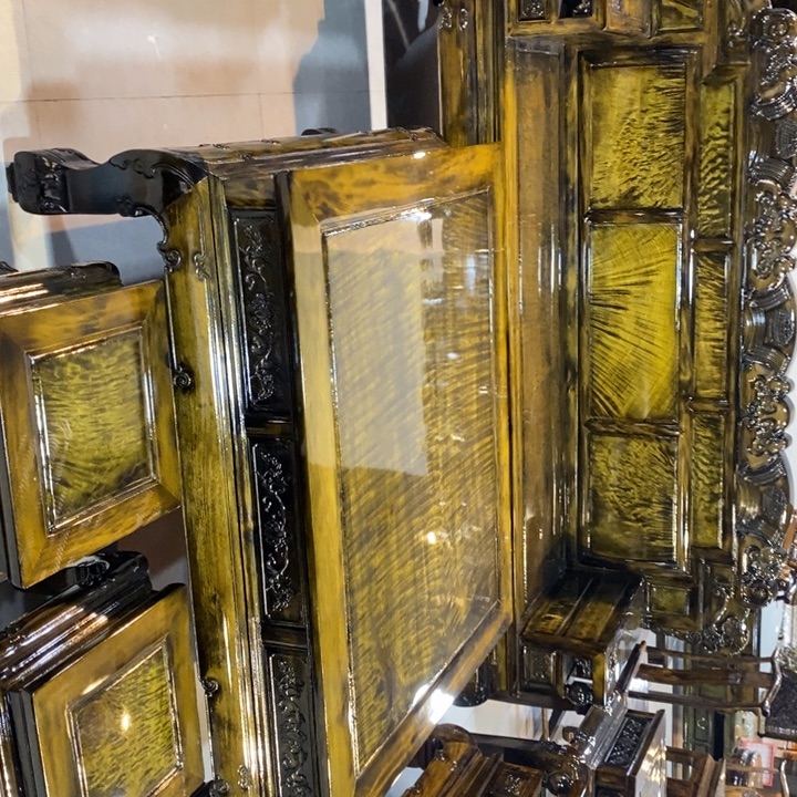 用***5楠木财源滚滚沙发八件套意向金3000尾款27000