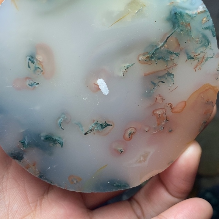 浅***然定制玛瑙手镯不退不换