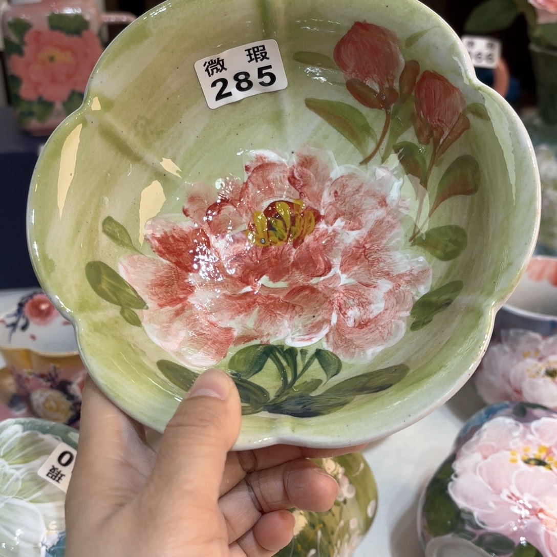 蓝***极景德镇手绘高温釉下彩陶瓷茶具