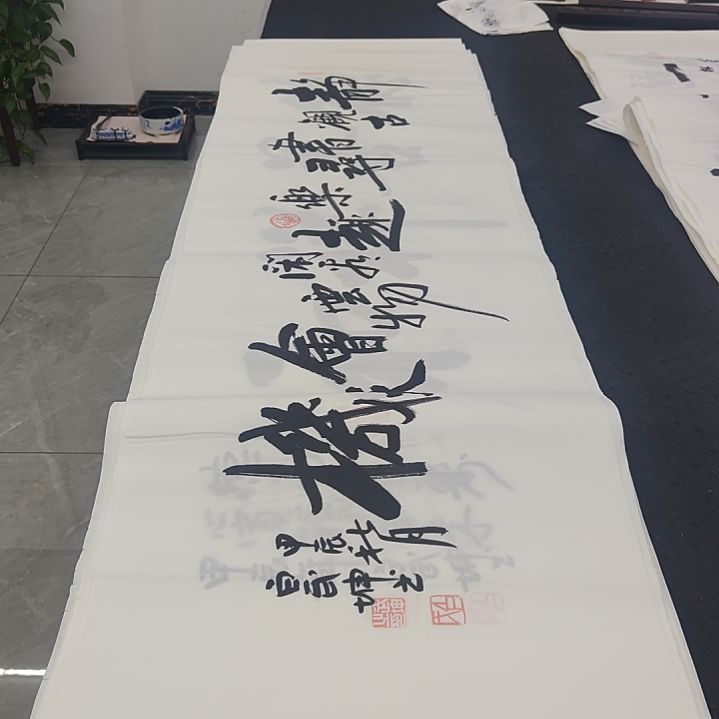 白武坤老师作品一副