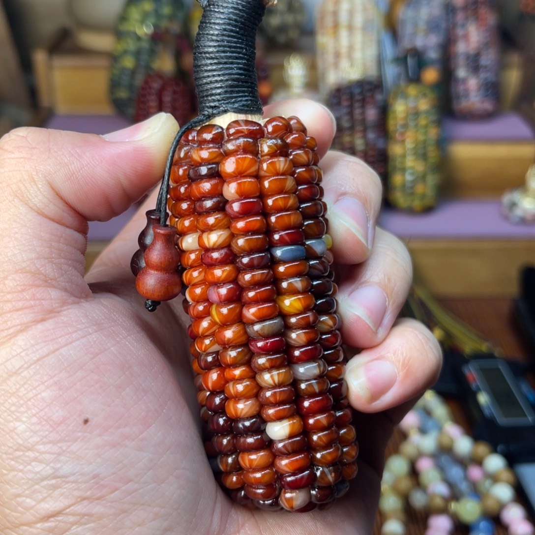 木沐沐造物小玉米橙心如意