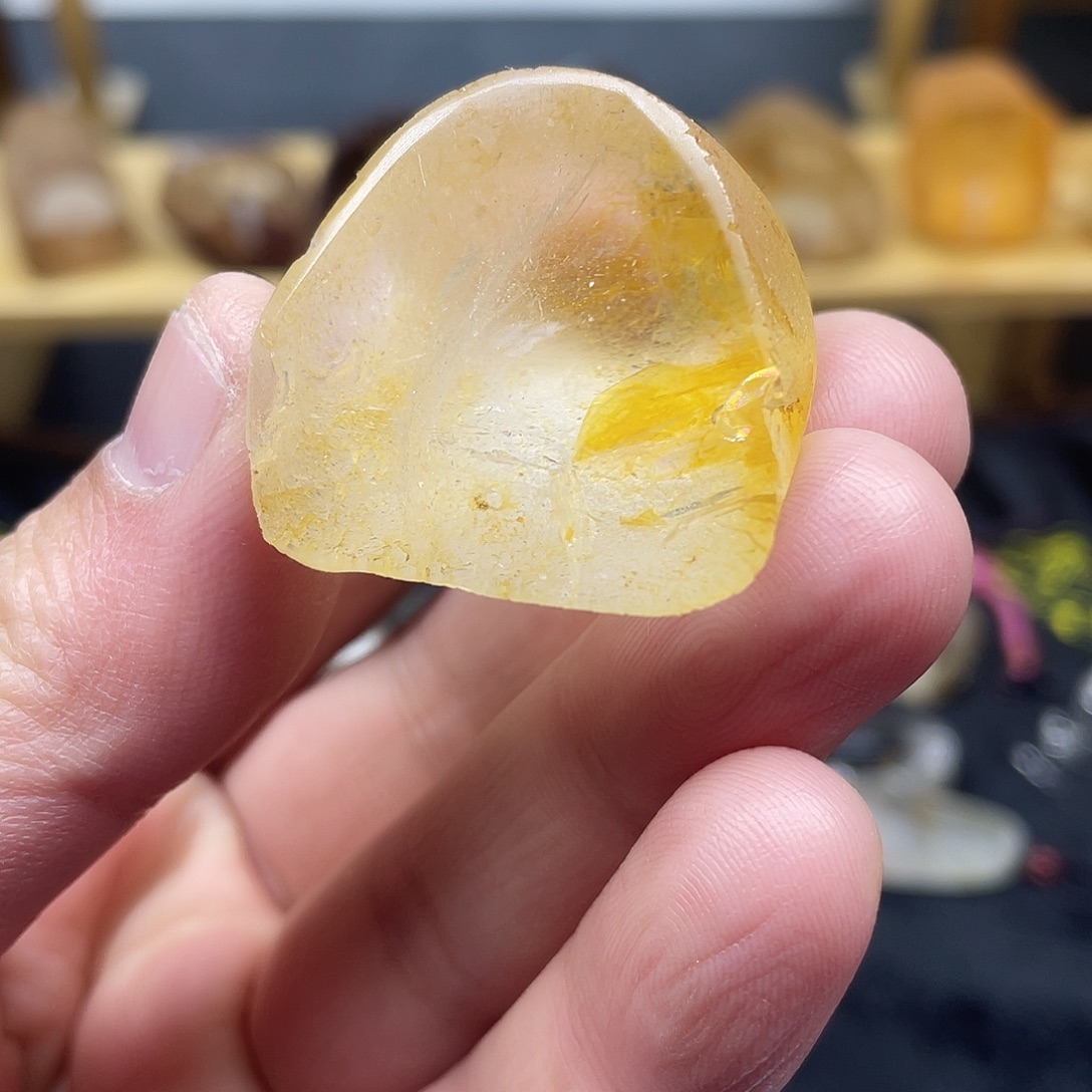 珠宝半成品紫晶未镶嵌