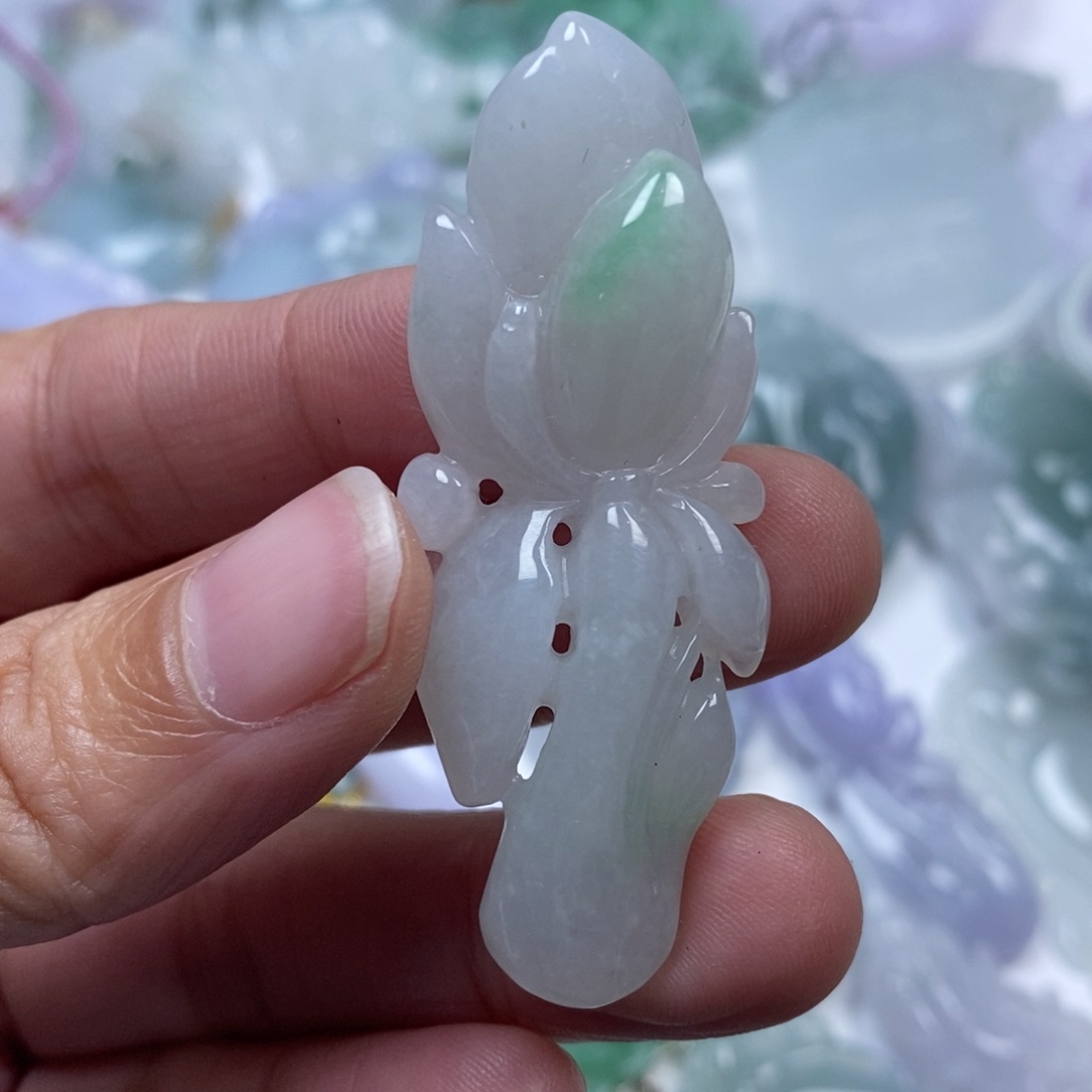 颈饰未镶嵌翡翠翡翠