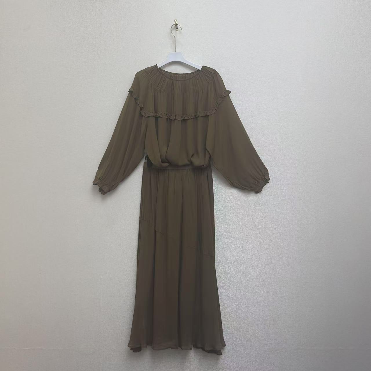 【A342】时尚新款民族风迪拜土耳其重工服饰纯色套装裙气质