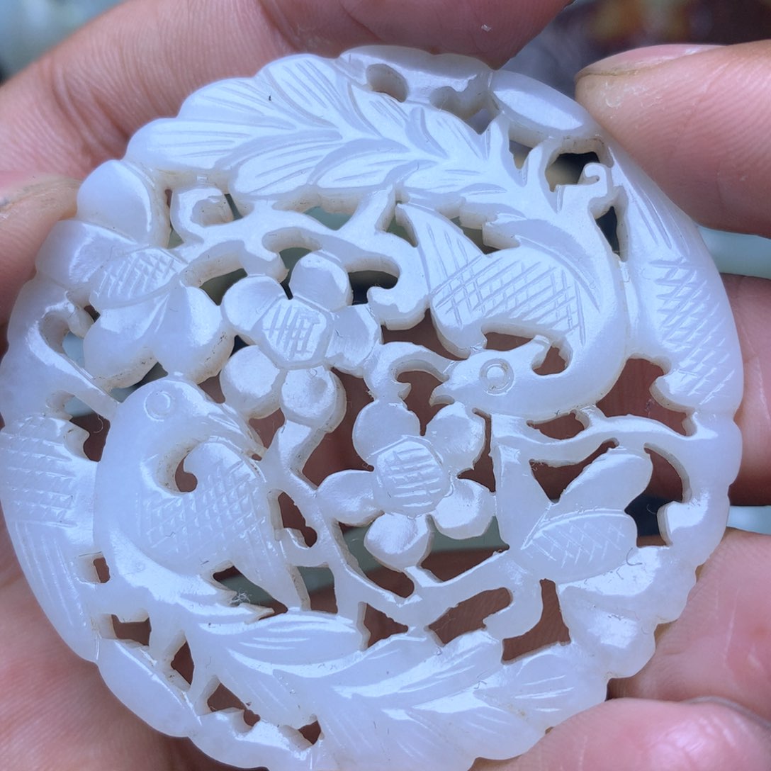 和田玉挂件未镶嵌