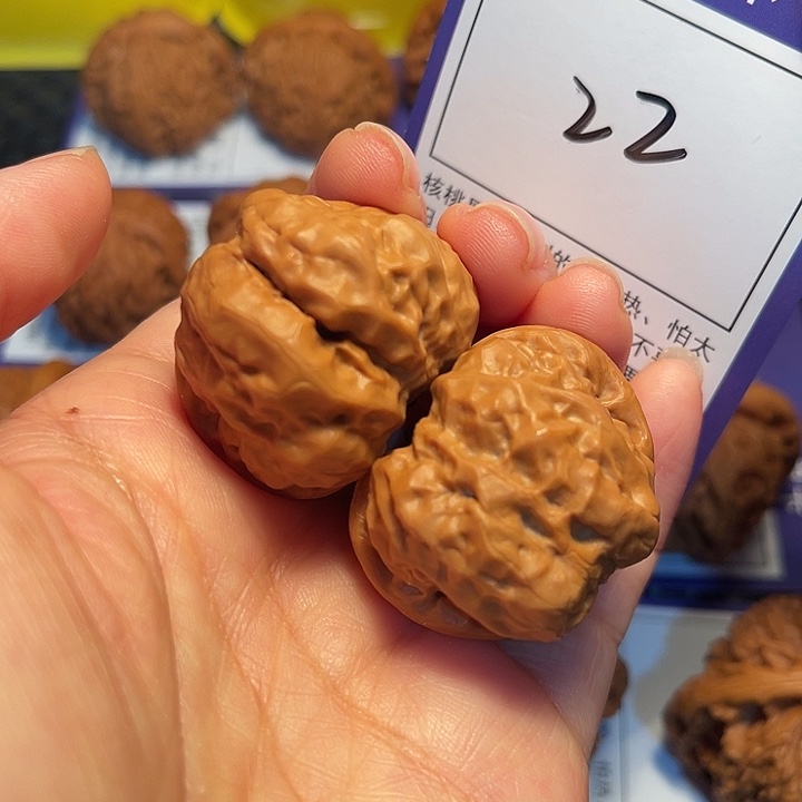 桃核把件22蛤蟆头35