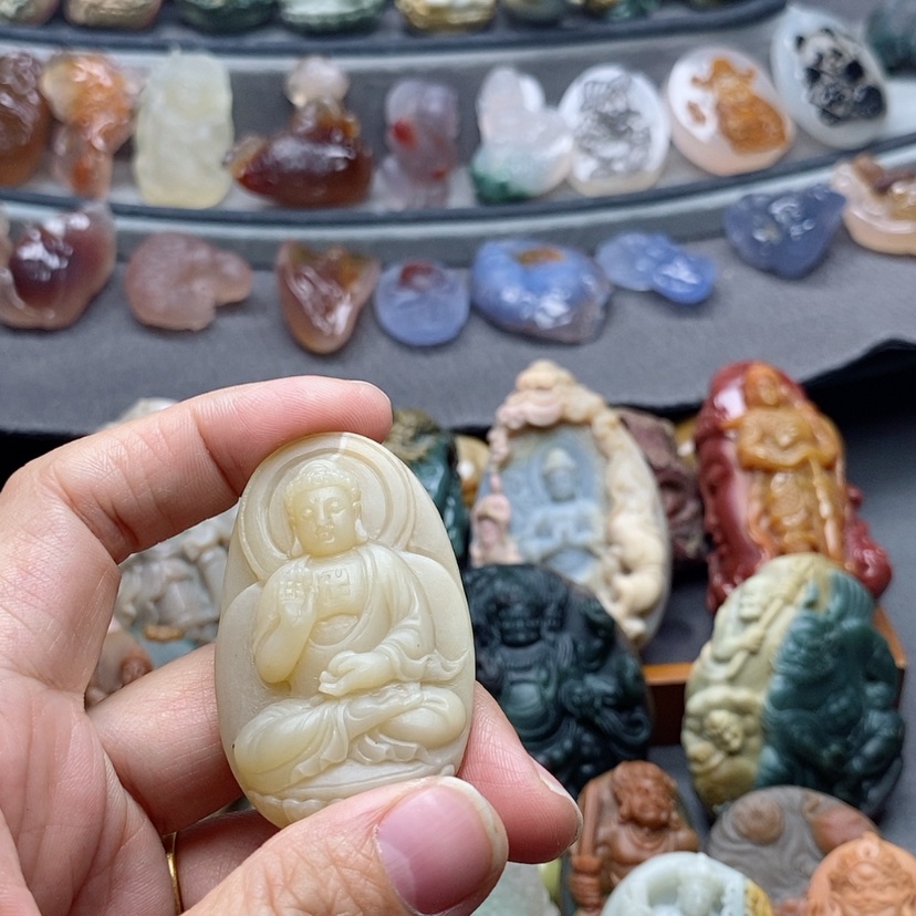 【闪购商品】未镶嵌吊坠定制石英质玉