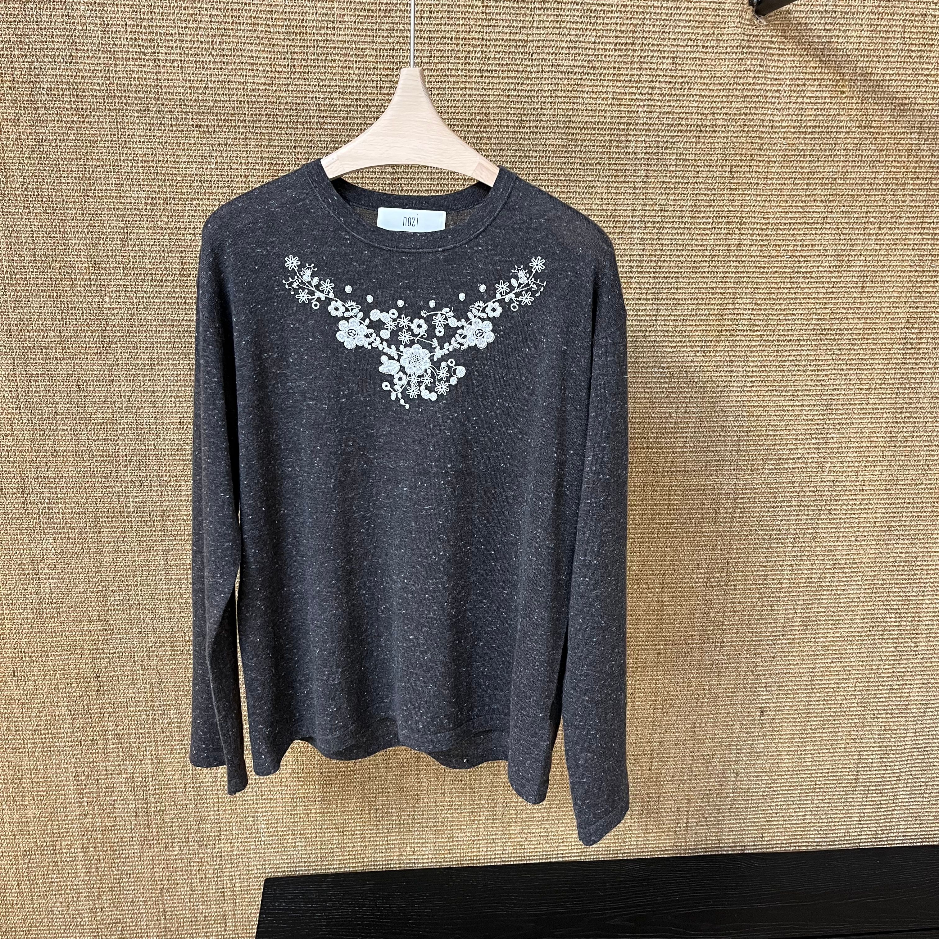 【NOZI】女装针织春秋衫2025新款德系针织高工艺定制款 S1-31