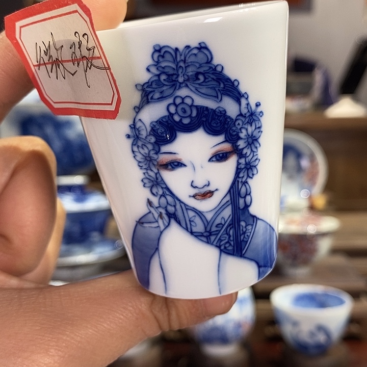 杯景德镇手工手绘陶瓷，高亮兴老师作品