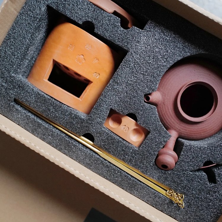 围炉茶事 砂铫炭炉潮州工夫茶具爆款 茶道礼品 