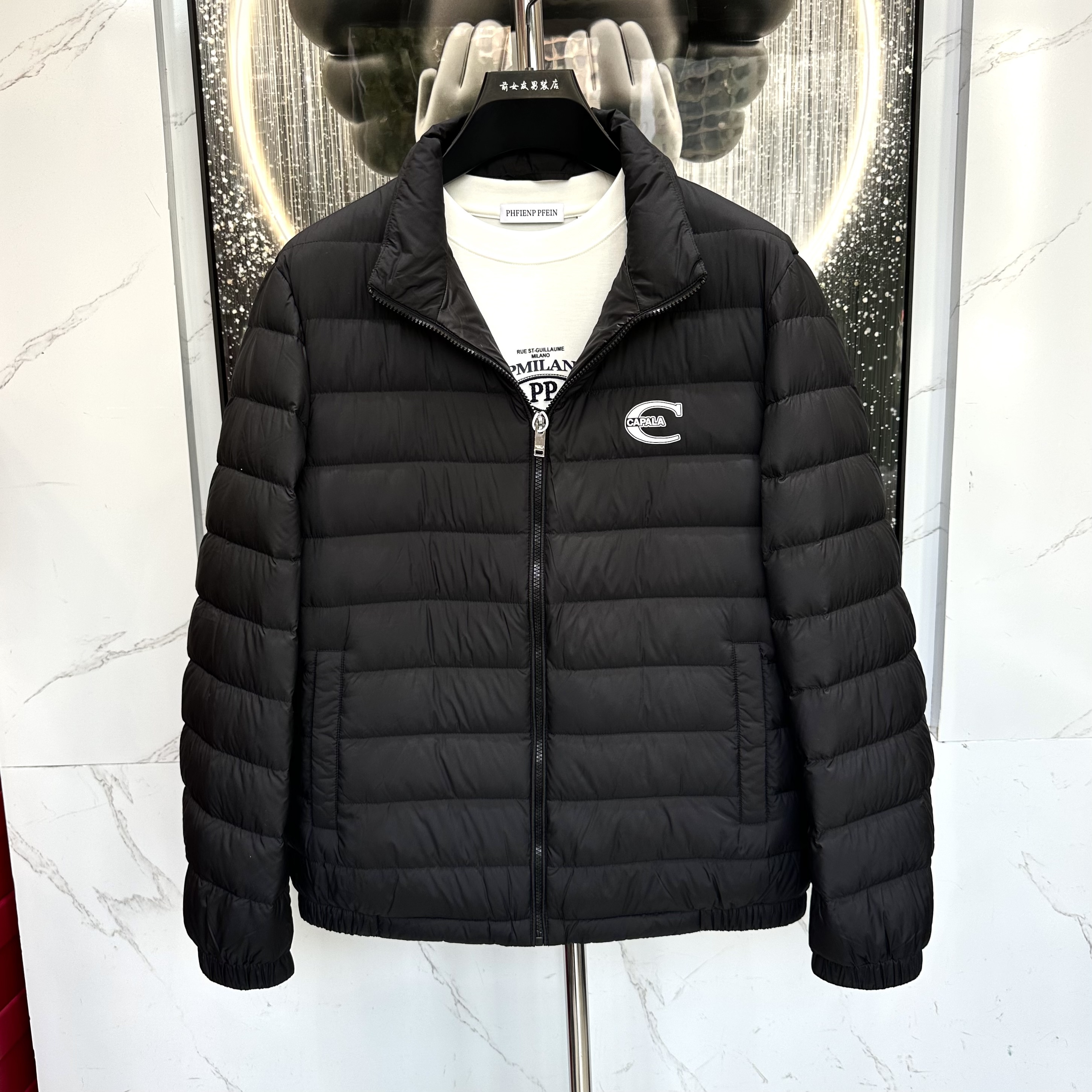 【卡珀拉羽绒服】秋冬新款羽绒服潮流休闲百搭轻奢外套时尚男装0761