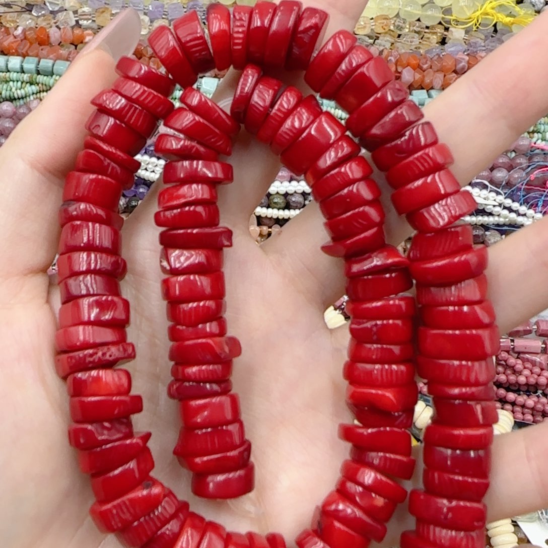 玛瑙/玉髓未镶嵌珠宝半成品珊珊隔片一条卡11