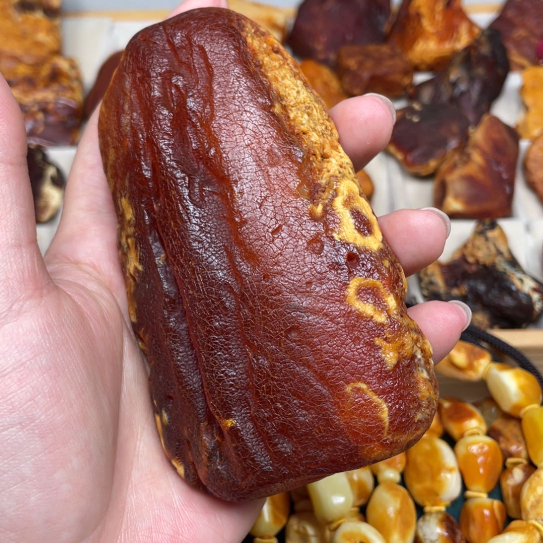 蜜蜡珠宝奇石未镶嵌好*地