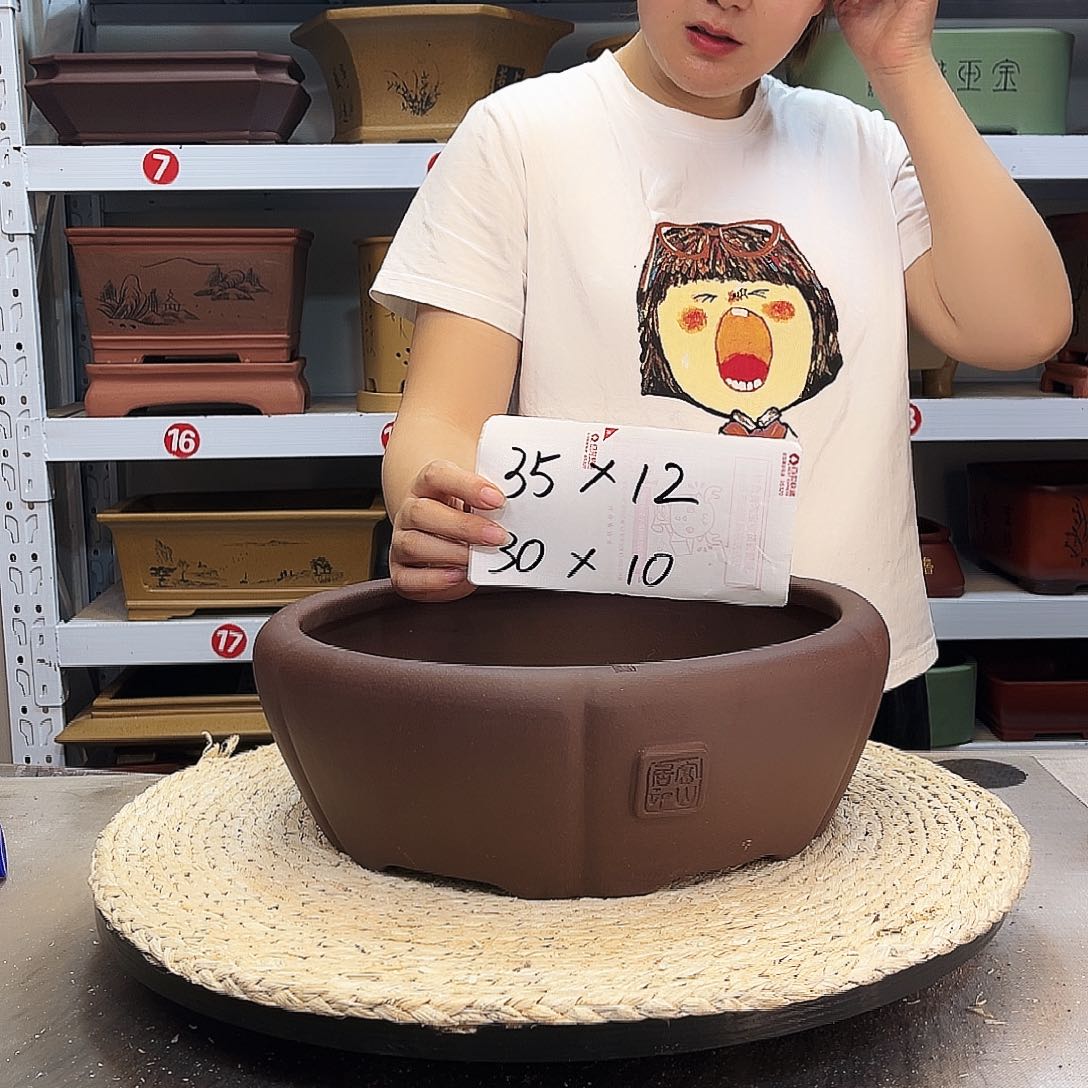 紫砂花盆紫砂花盆