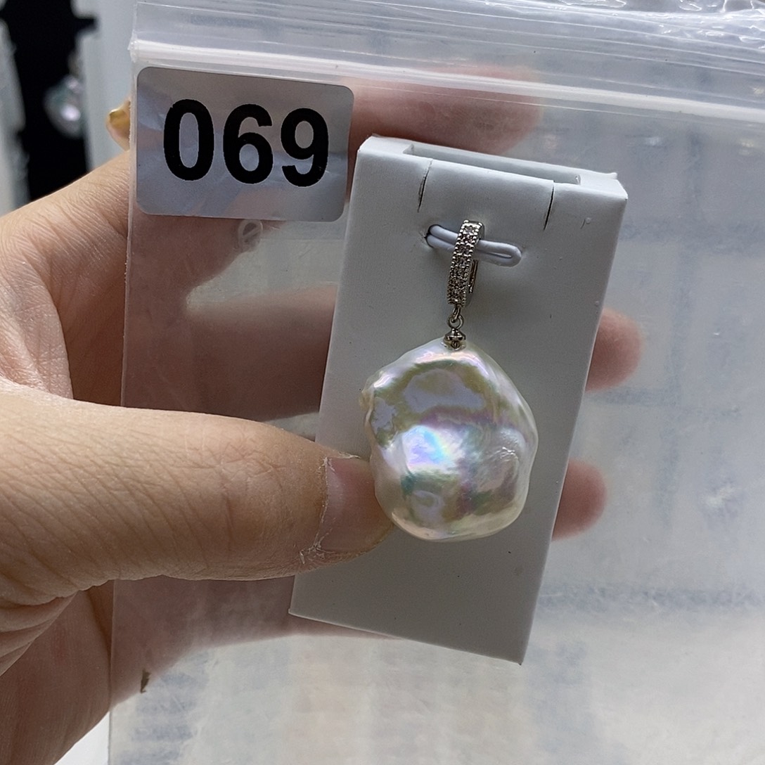 颈饰合金淡水珍珠