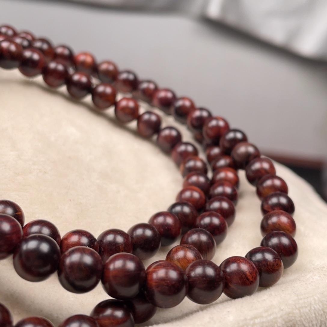 黄花梨/降香黄檀手串0.8x 108 k k 36