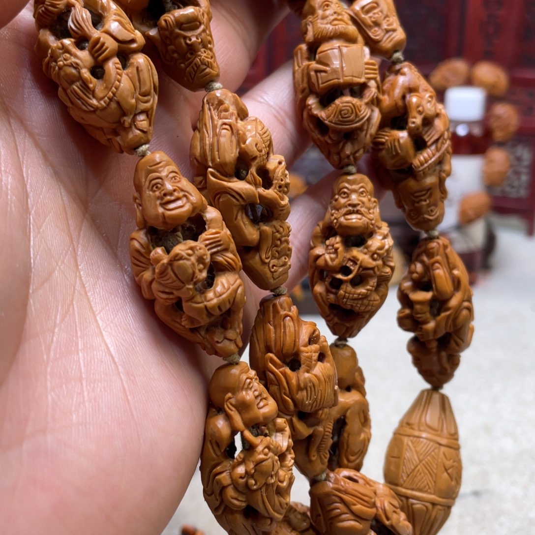 橄榄核吊坠橄榄核雕