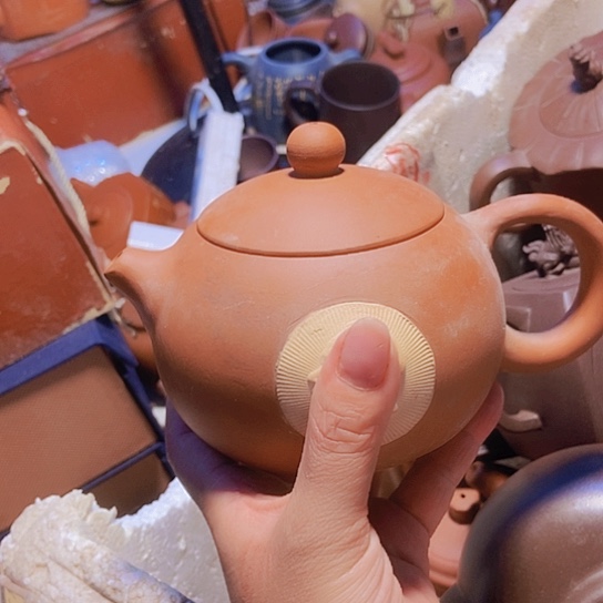全手工制作宜兴紫砂壶微瑕