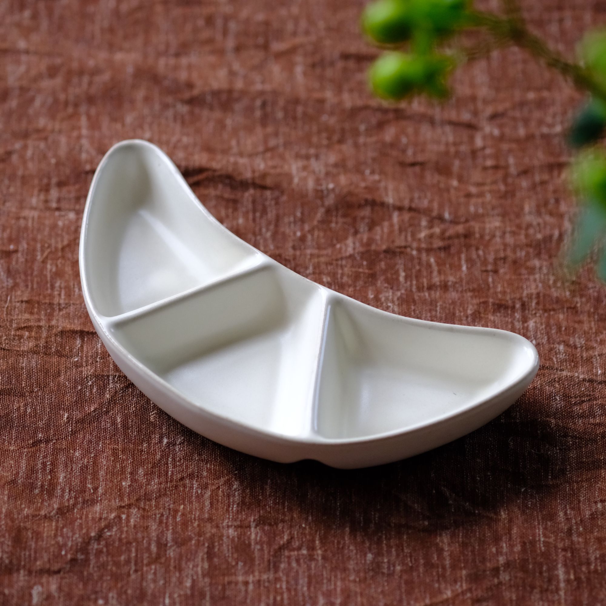 小喜宅 喜小白角角小料碟（尺寸约16x6cm）