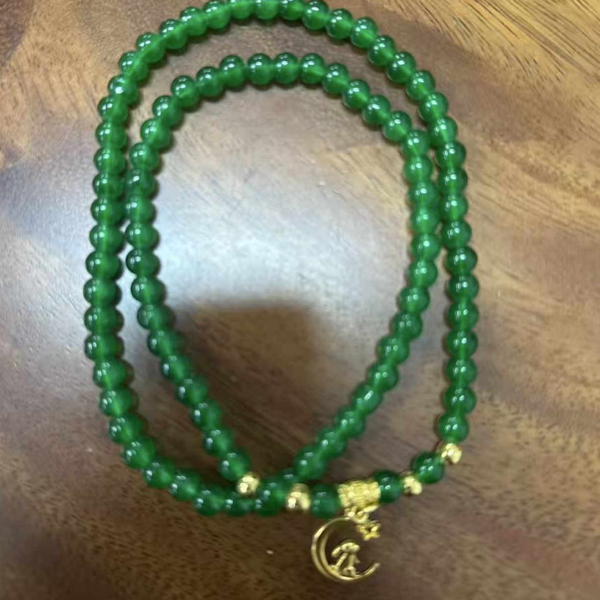 C69菩提多圈精品手串(无礼盒)金翠羽