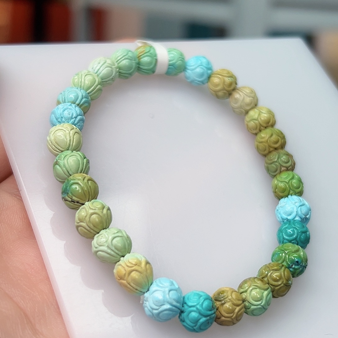 绿松石珠宝奇石未镶嵌