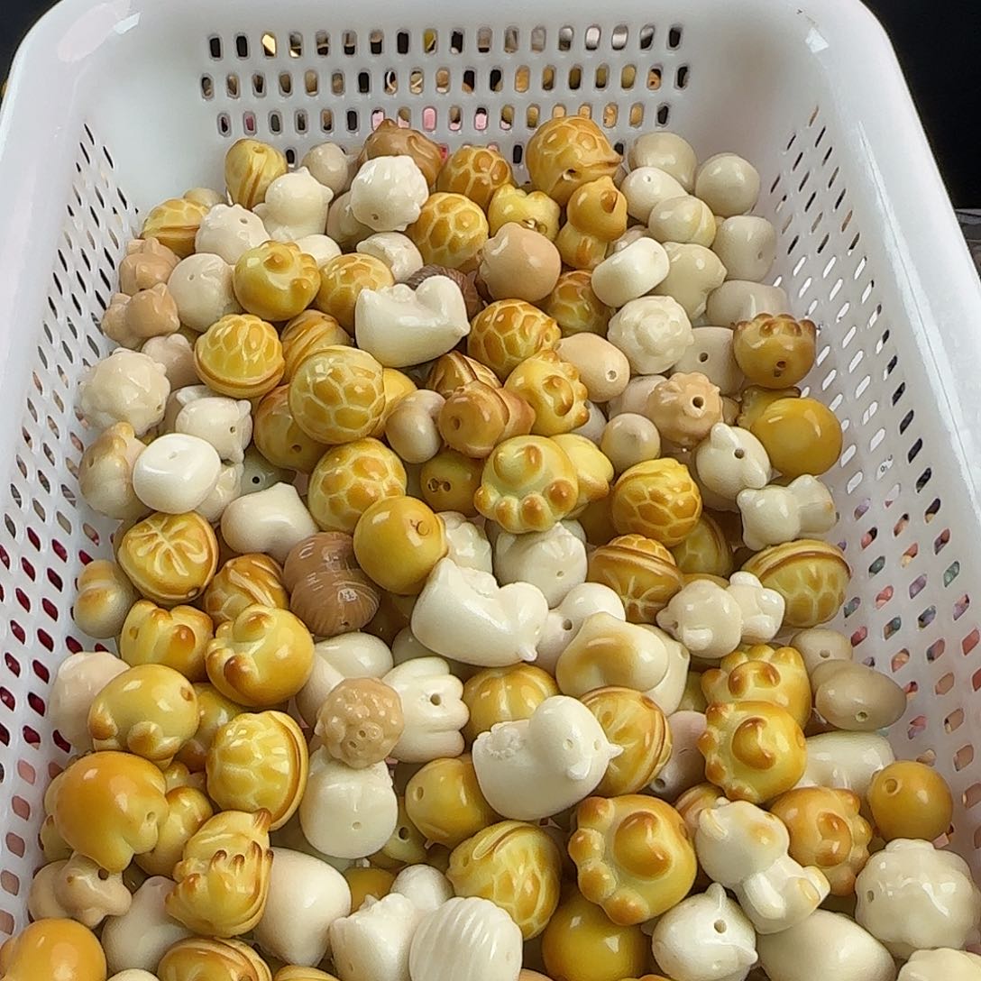 菩提根/象牙果吊坠微瑕牙果251颗不售后