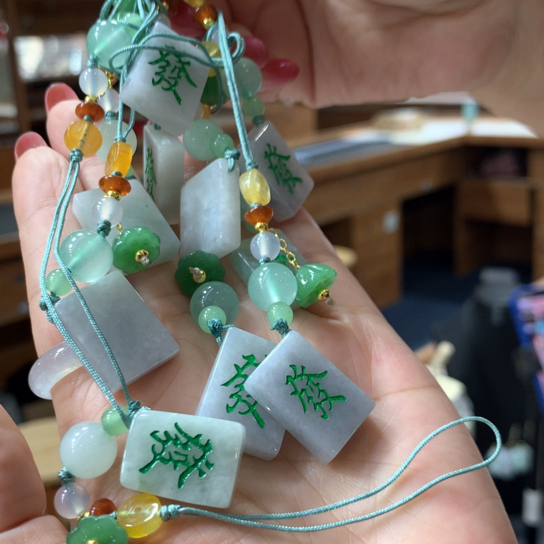 未镶嵌挂件翡翠多样性发一