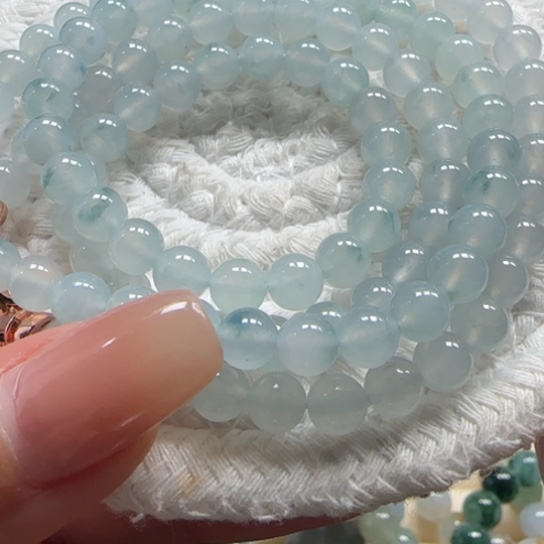 翡翠未镶嵌手链卡6