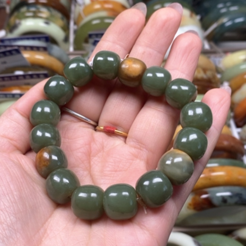 【闪购商品】和田玉（糖玉）手链未镶嵌