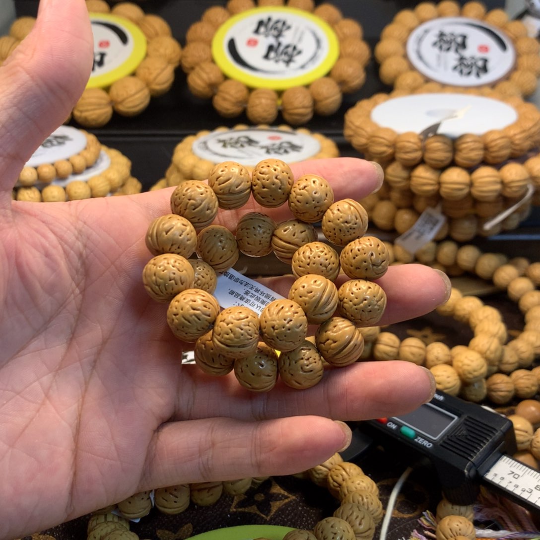 ❁***❁手串/手链核桃精品桃核金丹手串